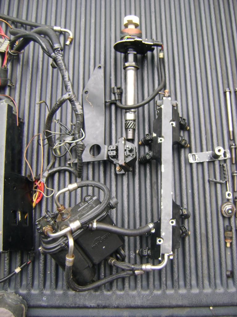 Fuel Injection Setup for Big Block Chevy Mercruiser 502 Magnum EFI